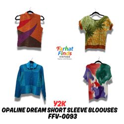 Opaline Dream Short Sleeve Blouses - FFV 0093