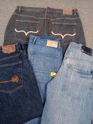#213 Men Baggy Hip-hop Jeans