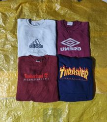 オフホワイトとヴィンテージミックススウェットシャツ