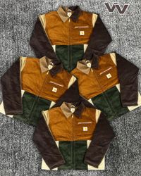 Chaquetas Detroit de patchwork de pana reeditadas ..