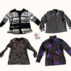 Gothic Glam Y2K Tops(FS-014)