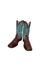 MV375# Best Quality Vintage Cowboy Boots