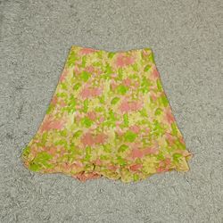 Y2K POLY SKIRTS (GREEN)- BUNDLE 15