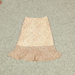 JUPES EN POLY Y2K (MARRON CLAIR) - LOT 22