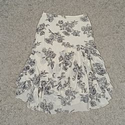 GONNE IN POLIESTERE Y2K (BIANCO)