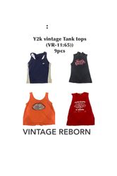 Y2K Retro Core: Vintage Tank Top Bundle (VR-11:65)