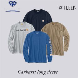T-shirt a maniche lunghe Carhartt (DV -12-540)