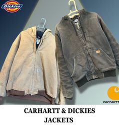 Carhartt and Dickies Jackets