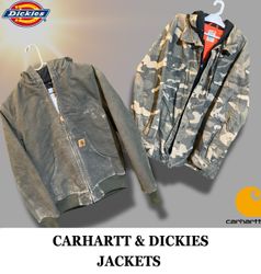 Carhartt and Dickies Jackets