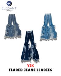 Y2K flared Jeans Leadies - EV1598