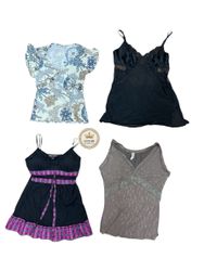 Y2Kトロピカルトップス10個 At 206