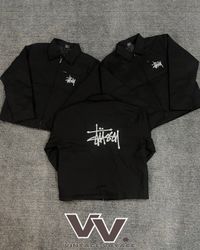 Stussy ha riprogettato giacche nere Detroit #2612
