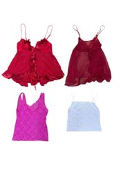 Y2K レッドとピンキーのナイティ 10 ピース 208