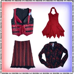 Red Hot Siren - Tops, Kleider, Röcke (SS-1772)