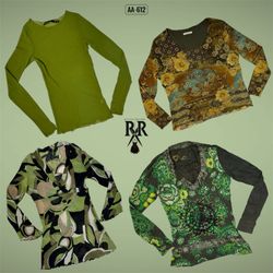 Y2K The Nature Vibe Full Sleeve Mix Tops (AA-612)