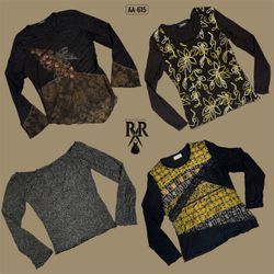 Y2K Earthy Grunge Full Sleeve Tops (AA-615)