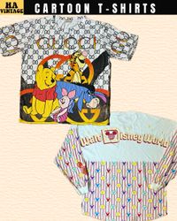 Ensemble de T-shirts graphiques de dessins animés ..