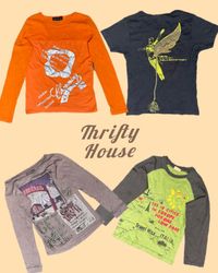 Y2k Stylish Streetwear Tees(TH/018)