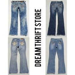 Jeans à embellissement au dos : Marques de créateu..