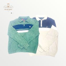 Vintage gemischter Markenpullover