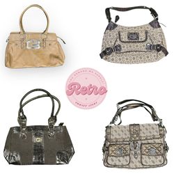 Vintage Guess Designer Handbag – Rare Y2K Street S..