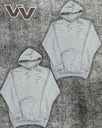 「Carhartt リワークスタイル グレー プルオーバー フーディ #2712」