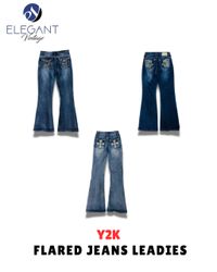 Y2K Flared Jeans Ladies - EV1607