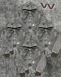 Veste active Carhartt retravaillée style lavage ac..