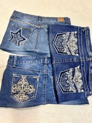 Y2k Embellished Mini Skirts
