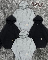Carhartt revisité style noir et gris pulls à capuc..