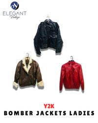Y2K Bomber Jackets Ladies - EV1613