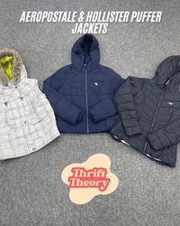 Aeropostal & Hollister Puffer Jackets - (27/12)
