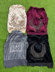 Y2K Bebe e felpa rosa