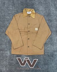 Carhartt reworked style tan shacket #2712