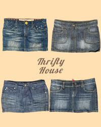 Jupes micro mini Y2k (TH/009)