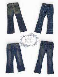 Y2K chick flare jeans