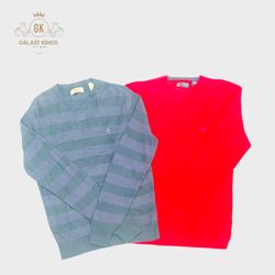 Pull vintage mixte de marques