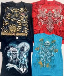CR5739 Vintage Skull T-Shirts