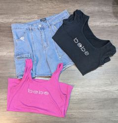 1723 - Bebe Shorts, Tank Top, Jumpsuit