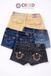 CR5744 True Religion Upcycled True Religion Shorts