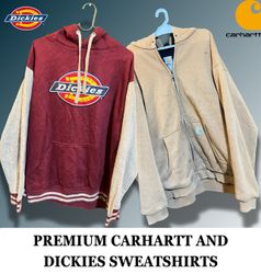 Premium Carhartt and Dickies Sweatshirts