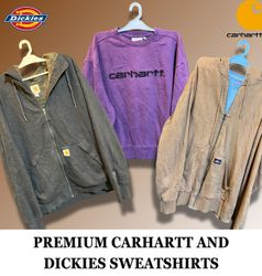 プレミアム カーハート / ディッキーズ スウェットシャツ