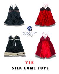 Y2K Seiden-Cami-Tops - EV1621