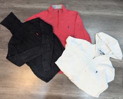 1733 - Ralph Lauren 1/4ジップおよびフルジップセーター