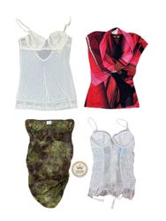 Tops tropicaux Y2K 10 pcs À 231