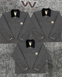 Jaquetas Detroit cinza reimaginadas Carhartt #2912