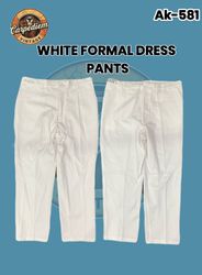 Pantalon de costume blanc Ak-581