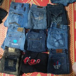 ARMANI AND OTHER MIX BRANDS JEANS (ID 259)