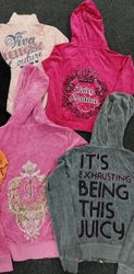 Juicy couture hoodie jacket