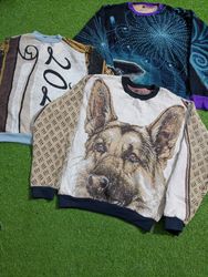 Cobertor de tapeçaria de upcycle suéter